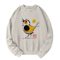 Japanese Vintage Washed Sweatshirt for Daily Wear