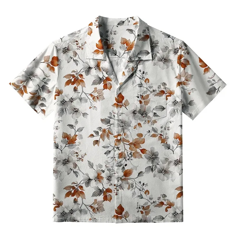 Japanese Aloha Shirt for Summer Vacation