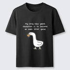 Kyoto-Lion New Year's Resolutions Funny Classic T-Shirt
