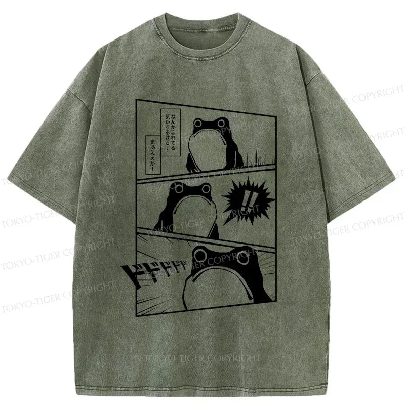 Unisex Cotton Frog T-Shirt on Sale