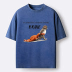 Japanese vintage washed t-shirt for daily wear