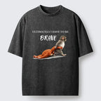 Kyoto lion punch t-shirt for streetwear style