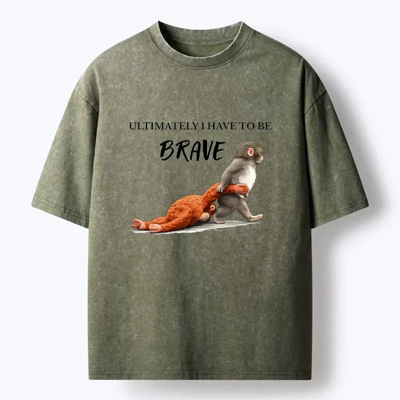 Kyoto lion punch t-shirt for streetwear style