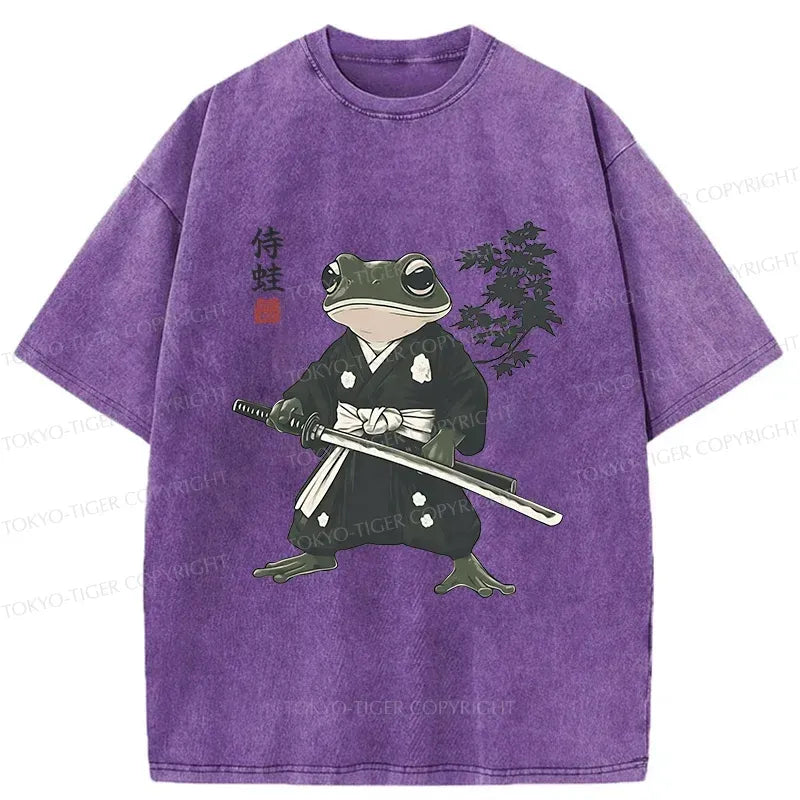 Vintage Japanese Frog Tee for Streetwear