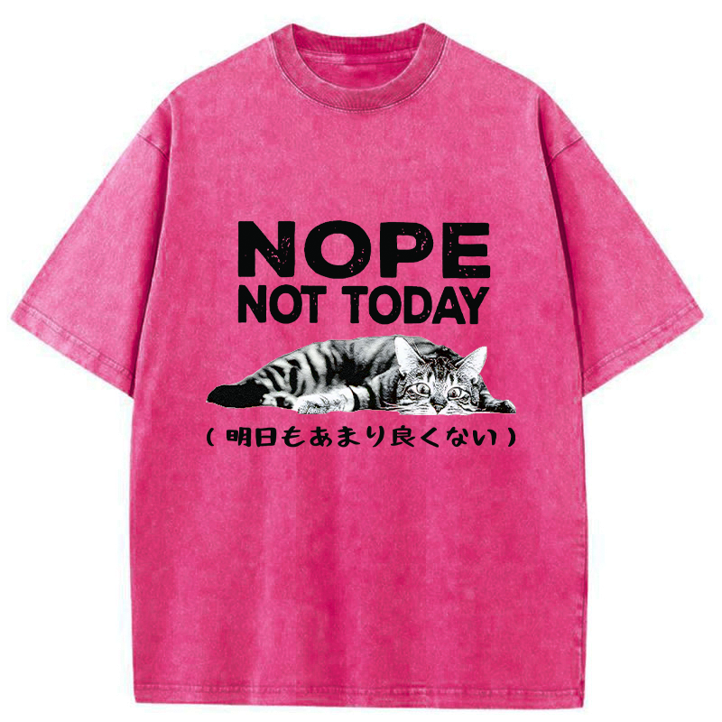 Japanese washed t-shirt for daily wear