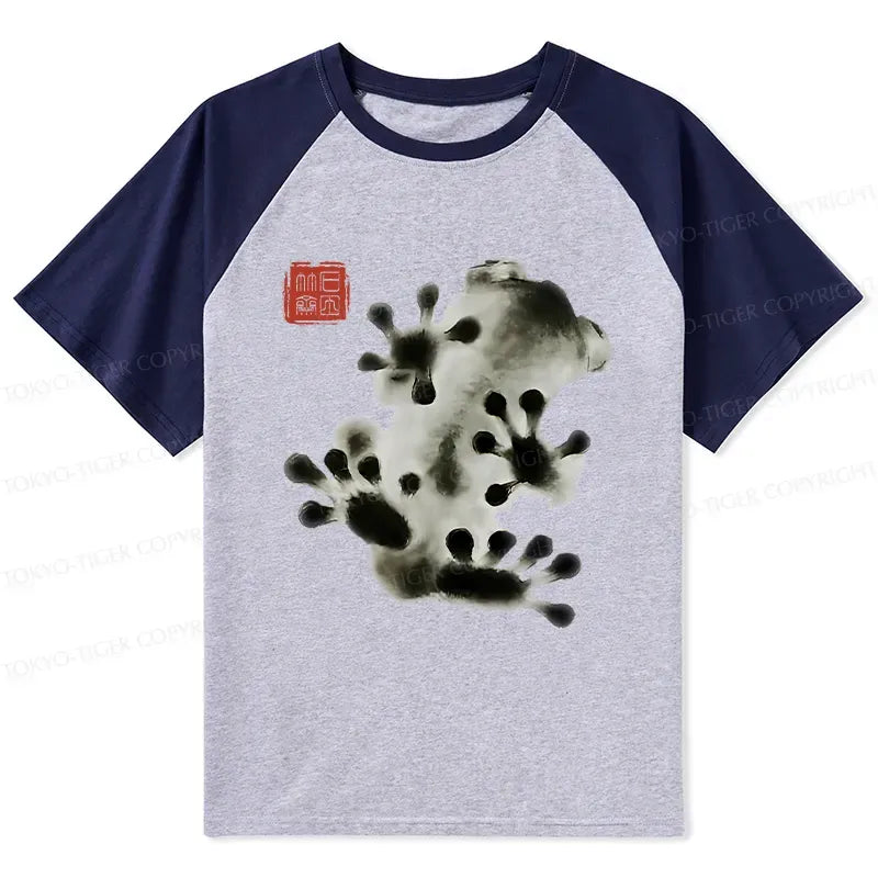 Ukiyo-e Frog T-Shirt Best Seller for Streetwear