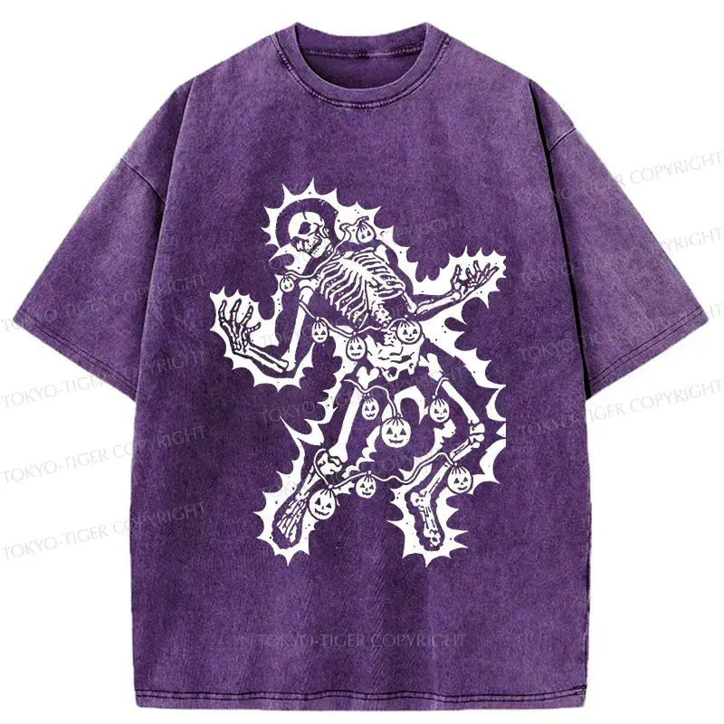 Comfortable Unisex Skeleton T-Shirt for Summer