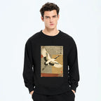 Kyoto-Lion Crane Spirit Classic Sweatshirt