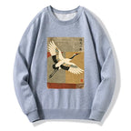 Kyoto-Lion Crane Spirit Classic Sweatshirt