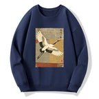 Kyoto-Lion Crane Spirit Classic Sweatshirt