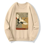 Kyoto-Lion Crane Spirit Classic Sweatshirt