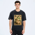 Kyoto-Lion Ramen Bliss Washed T-Shirt