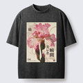 Japanese Iris T-Shirt Free Shipping