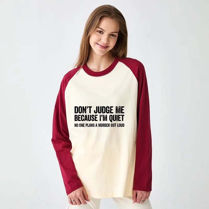 Kyoto-Lion Sarcastic Funny Quote Raglan Long Sleeve T-shirt