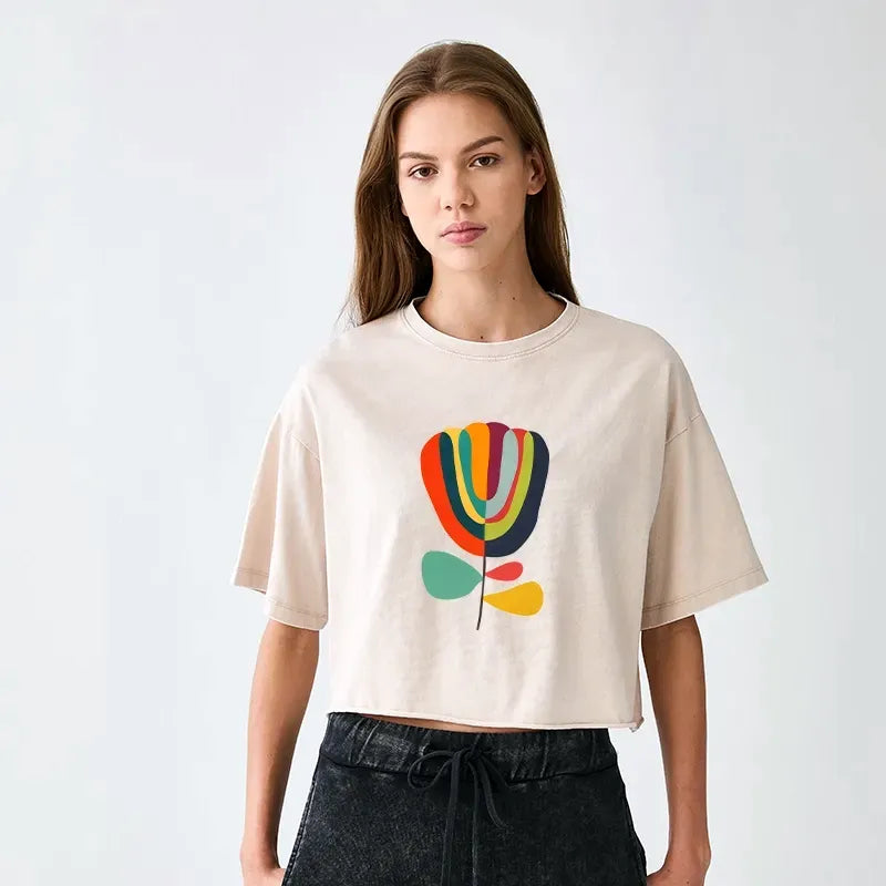 kyoto lion vintage floral top