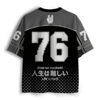Breathable Mesh Jersey for Daily Casual Wear