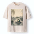 Japanese Frog T-Shirt for Streetwear