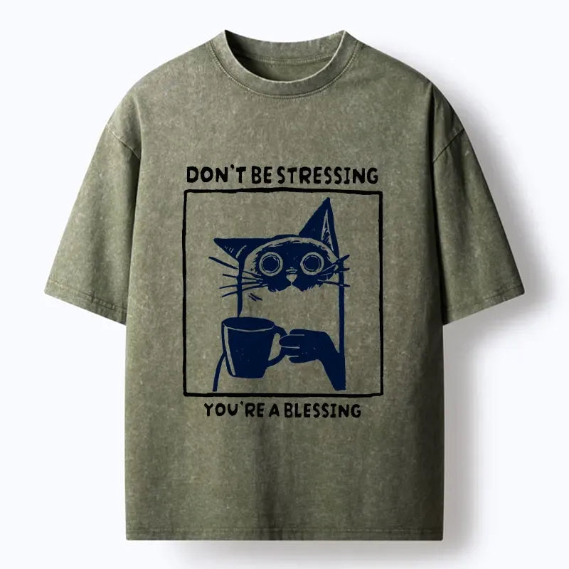 Washed T-Shirt for Daily Wear