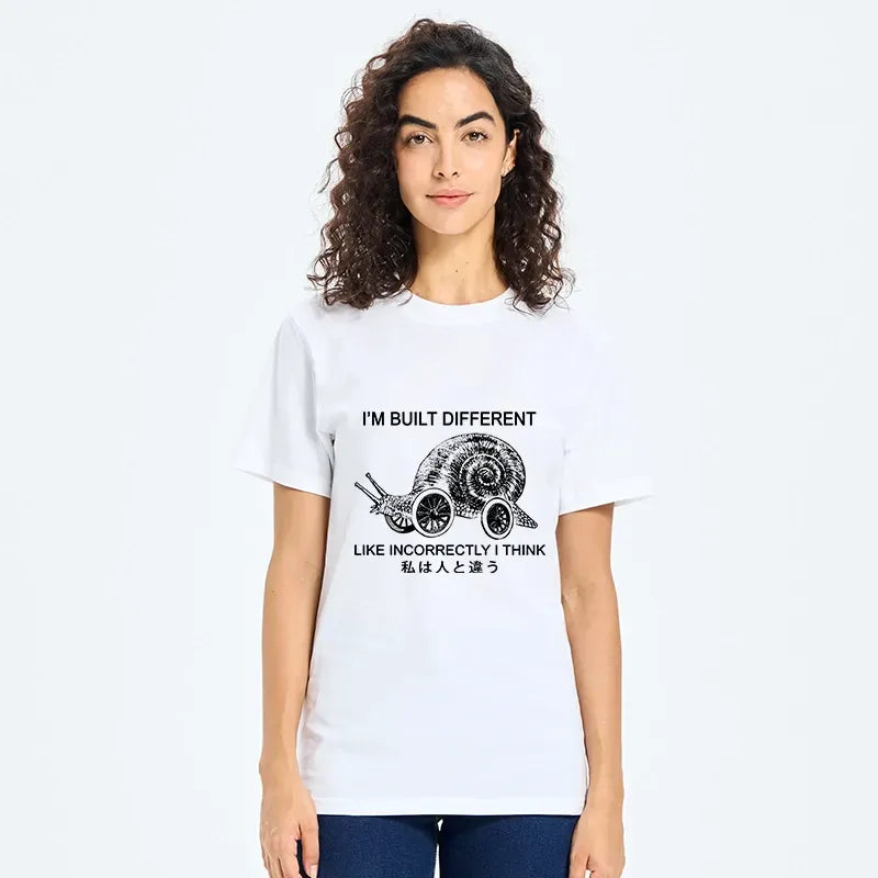 Built Different Unisex Cotton T-Shirt Best Seller