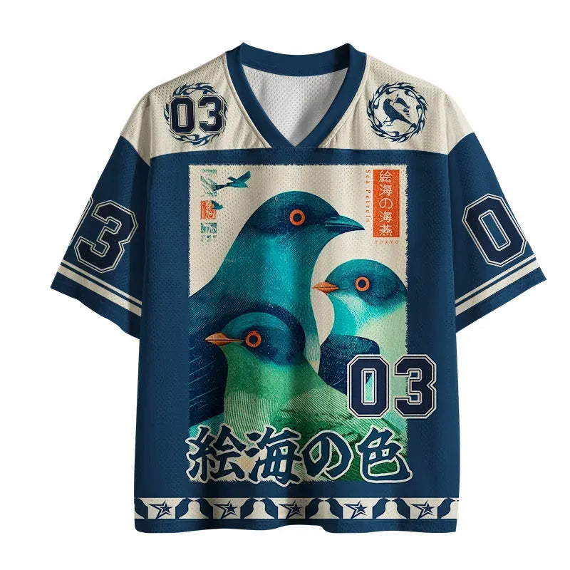 Ukiyo-e Mesh Jersey for Anime Convention