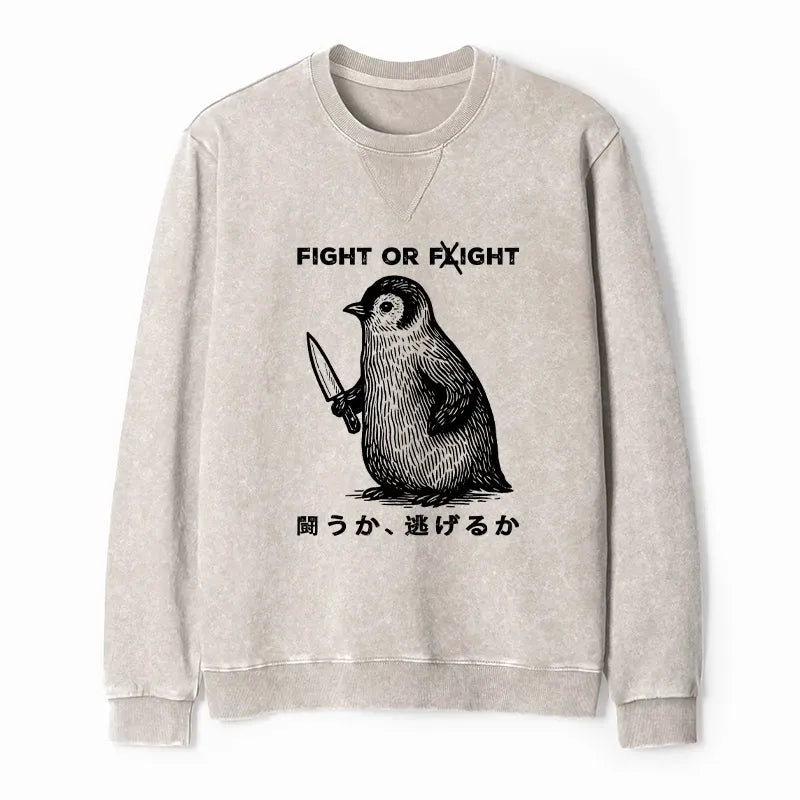 Funny Japanese Sweatshirt for Daily Wear