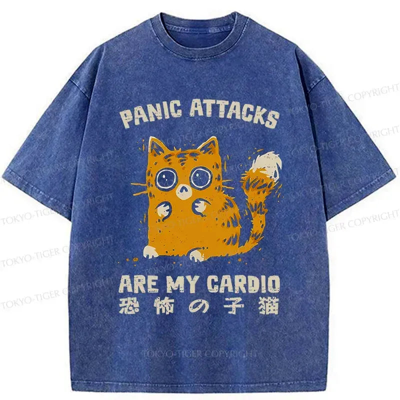 Washed unisex t-shirt with japanese art on sale