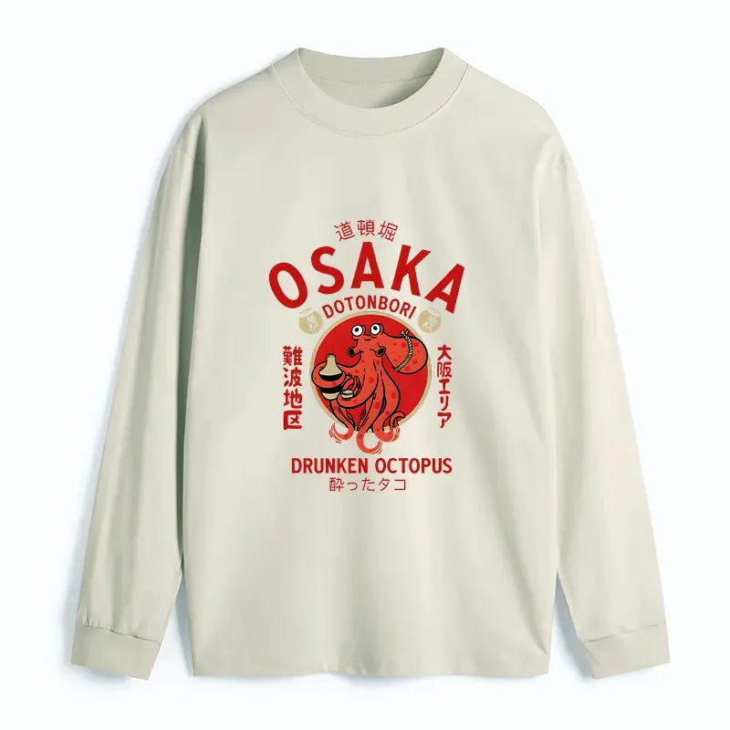 Kyoto-Lion Classic Long Sleeve Tee for Summer