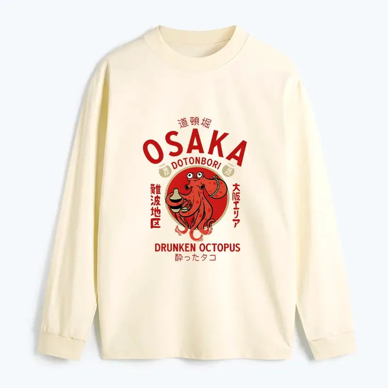 Kyoto-Lion Classic Long Sleeve Tee for Summer