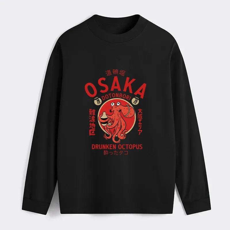 Kyoto-Lion Classic Long Sleeve Tee for Summer