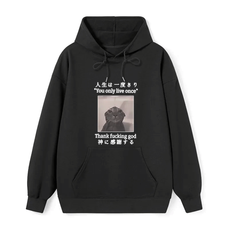 unisex cotton blend hoodie for daily wear