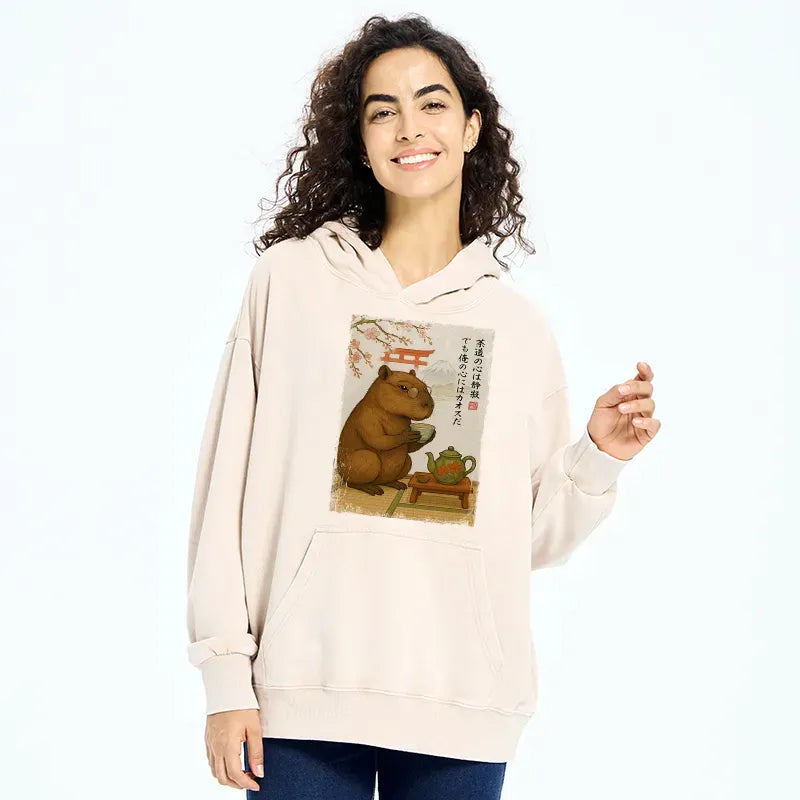 Japanese Capybara Hoodie Gift Idea
