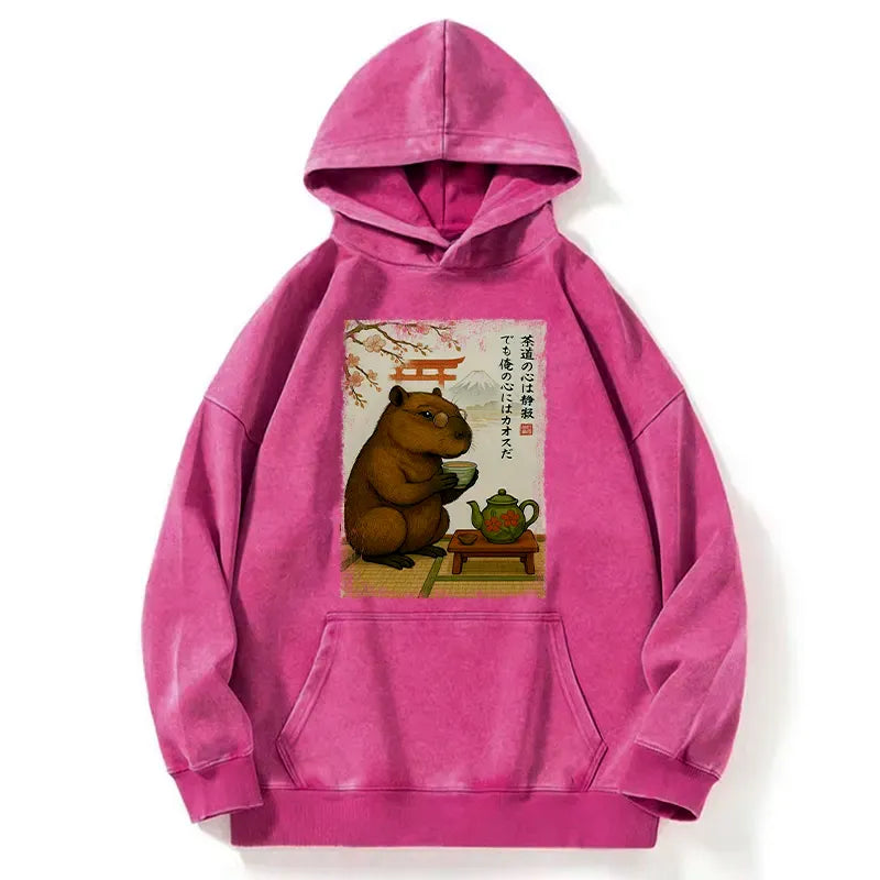 Japanese Capybara Hoodie Gift Idea