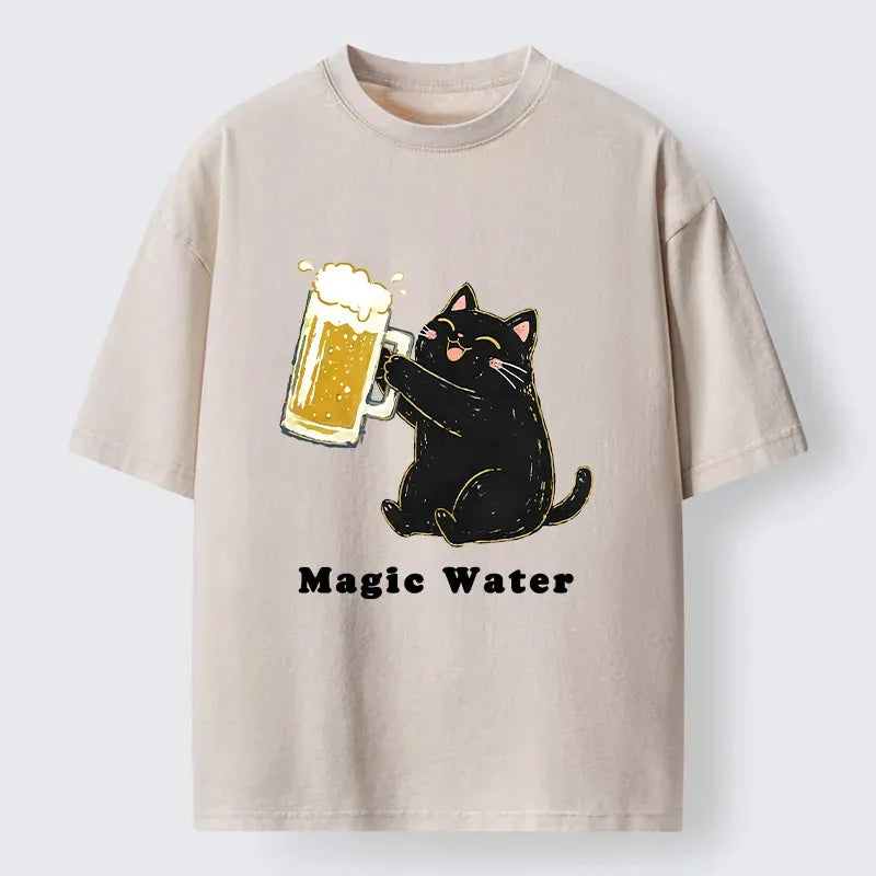 Kyoto-Lion Magic Water Washed T-Shirt