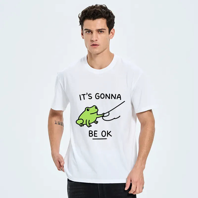 Kyoto-Lion Comfortable Cotton Tee Gift Idea