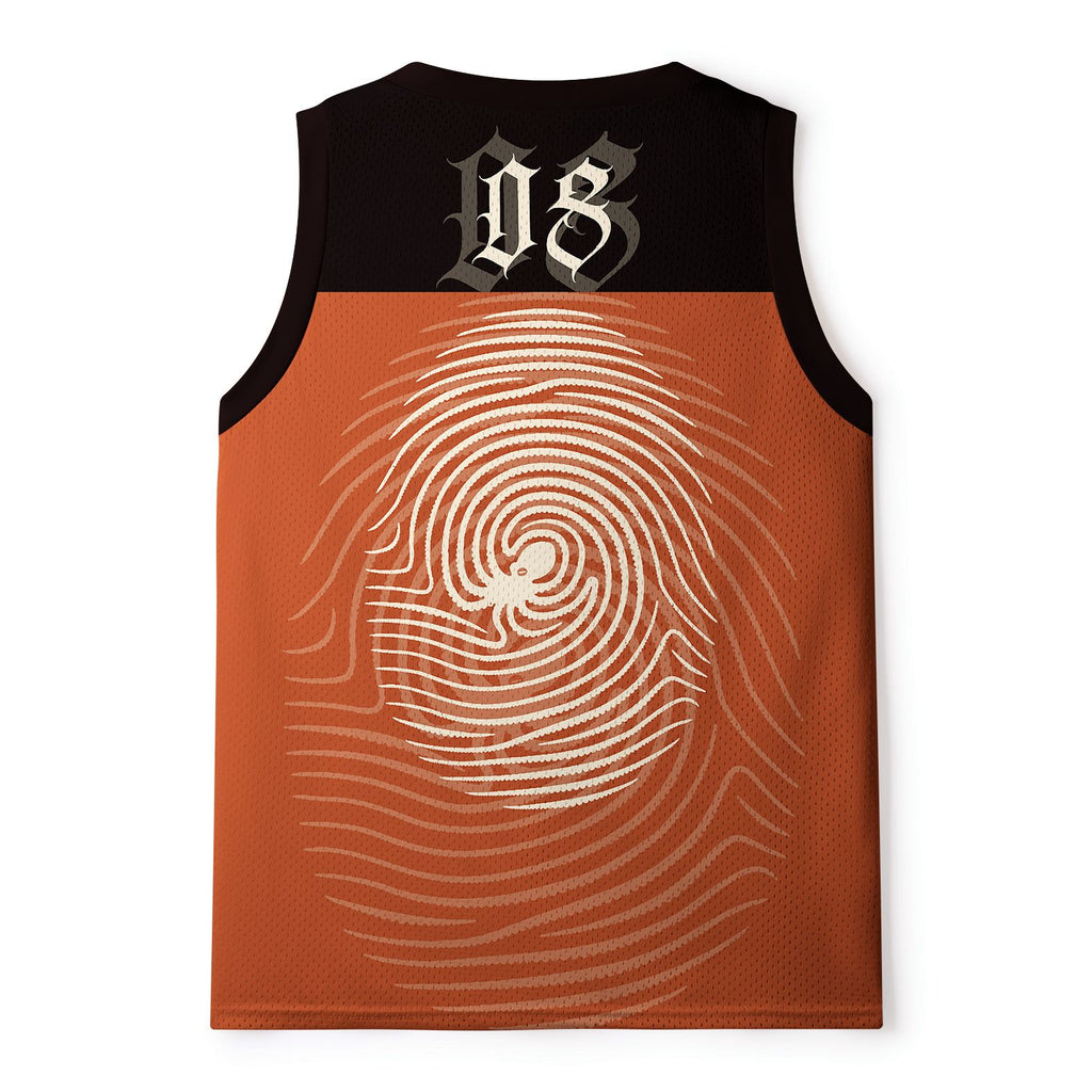 Kyoto-Lion Retro Octopus Eating Ramen Mesh Tank Top