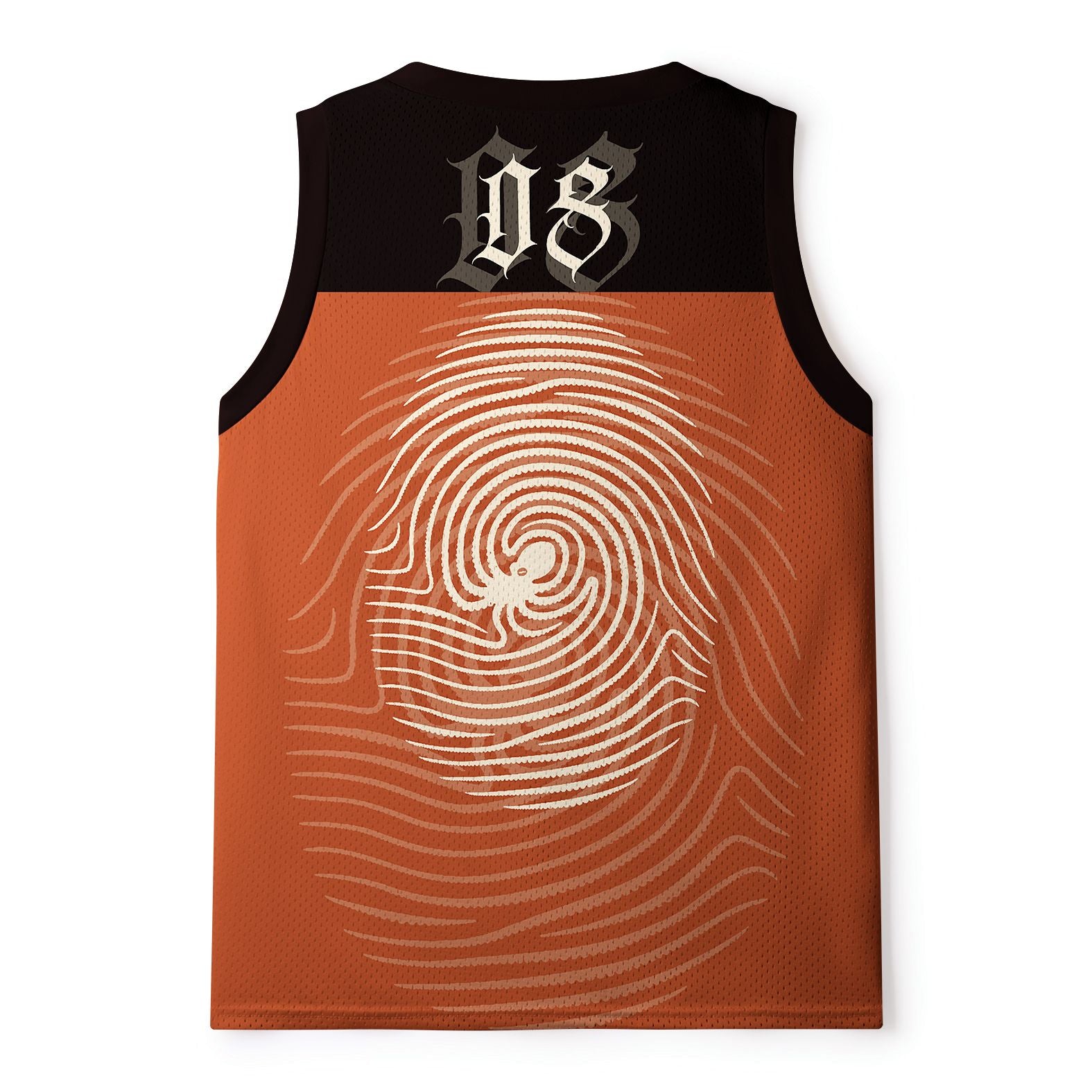 Kyoto-Lion Retro Octopus Eating Ramen Mesh Tank Top