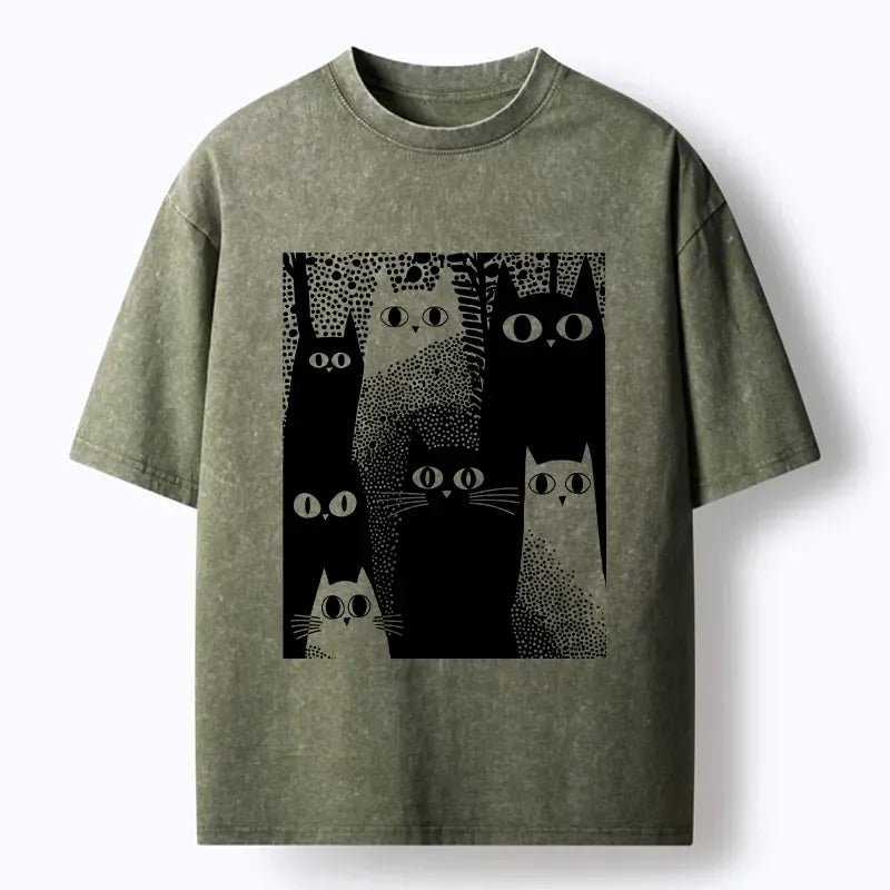 Cool Cats Graphic Tee for Streetwear