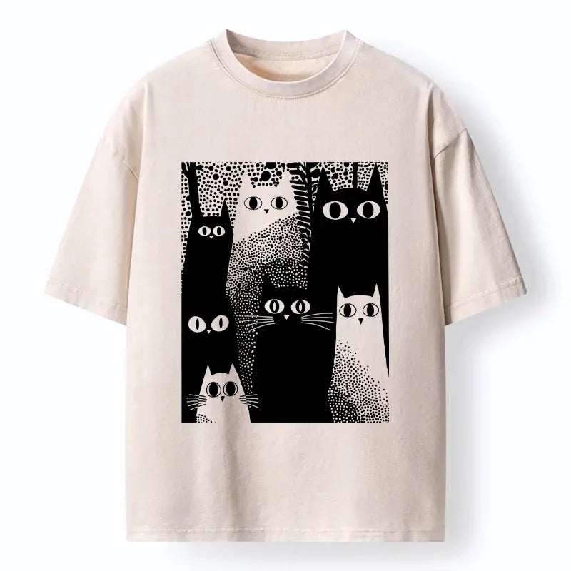 Cool Cats Graphic Tee for Streetwear