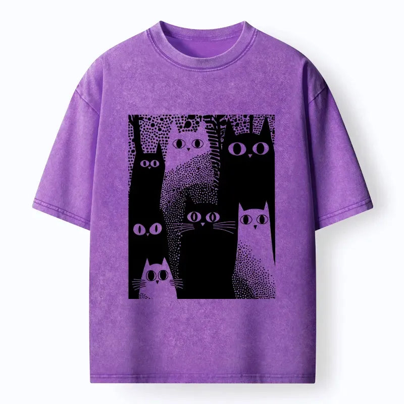 Cool Cats Graphic Tee for Streetwear