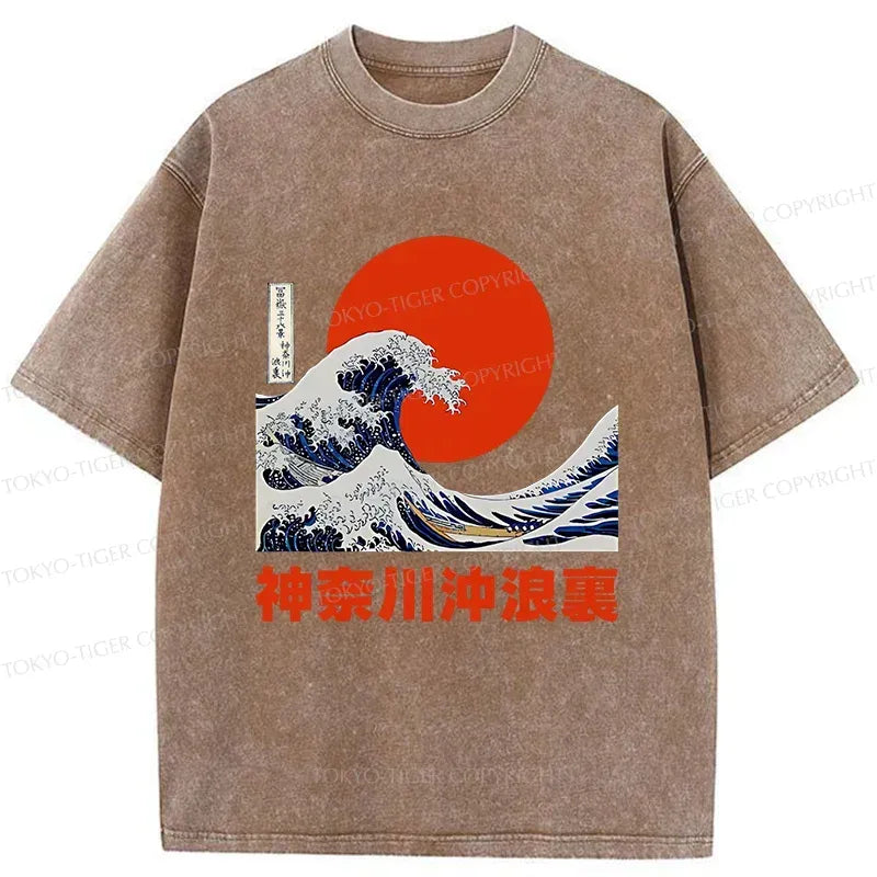Great Wave Off Kanagawa Vintage Tee Gift for Him