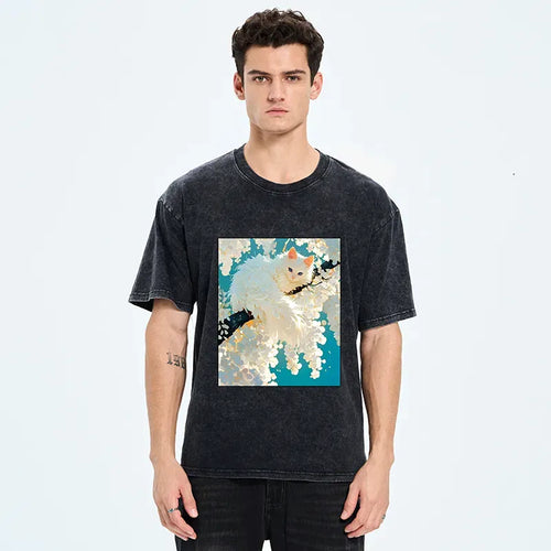 washed unisex cotton t-shirt best seller