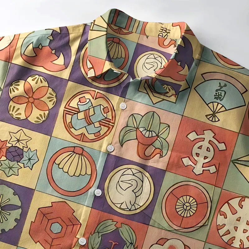 Kyoto Lion Shirt for Streetwear