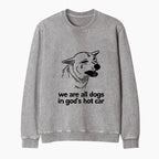 Kyoto-Lion Washed Terry Sweatshirt On Sale