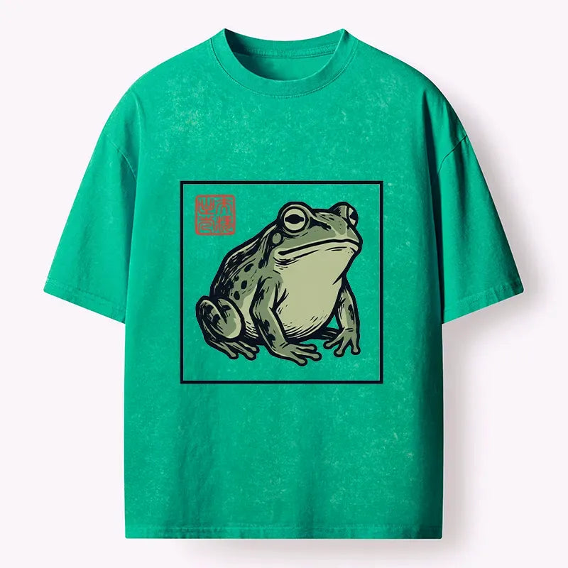 Best Seller Japanese Frog T-Shirt for Summer