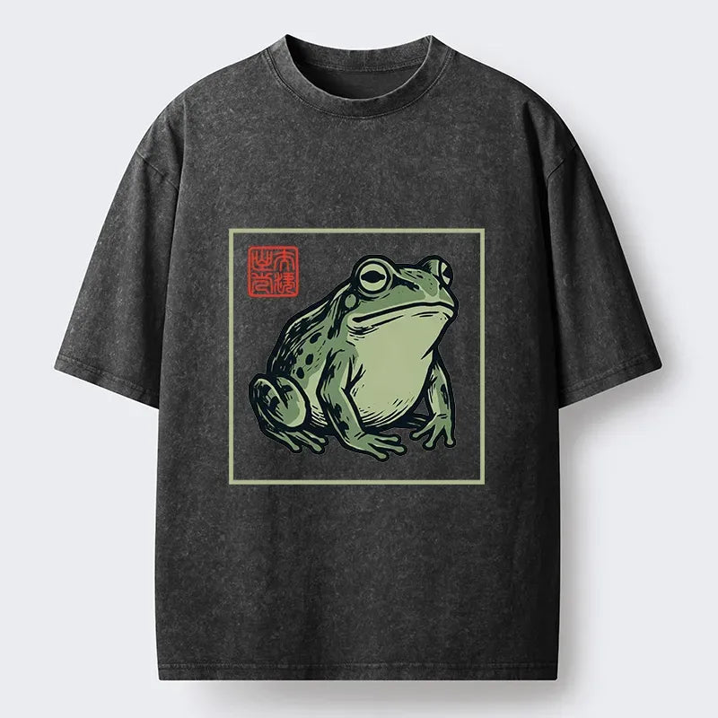 Best Seller Japanese Frog T-Shirt for Summer