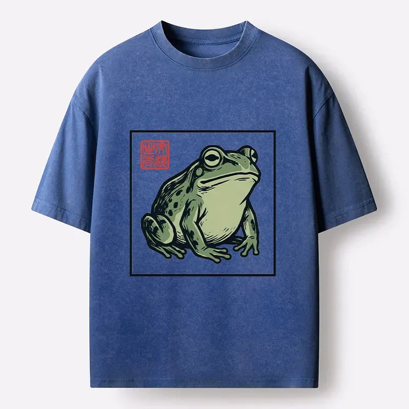 Best Seller Japanese Frog T-Shirt for Summer
