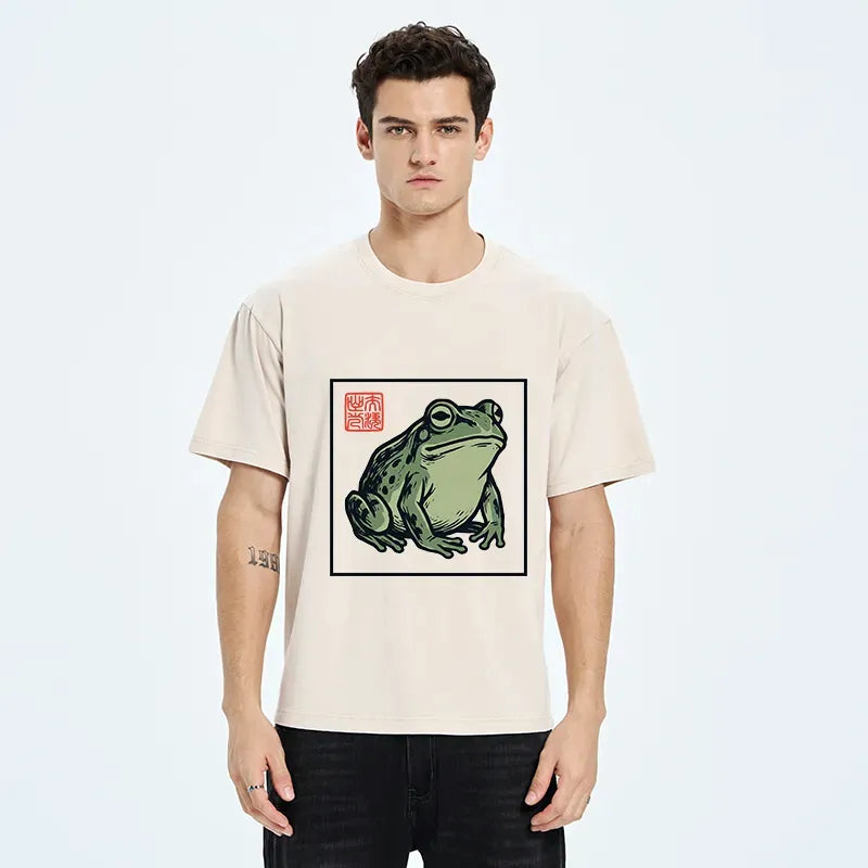 Best Seller Japanese Frog T-Shirt for Summer