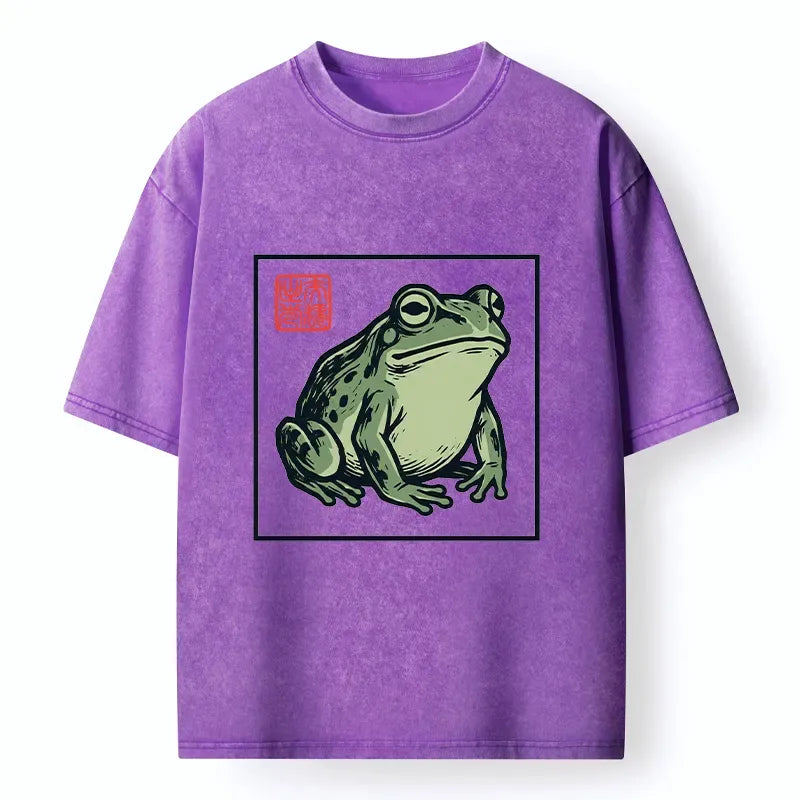 Best Seller Japanese Frog T-Shirt for Summer