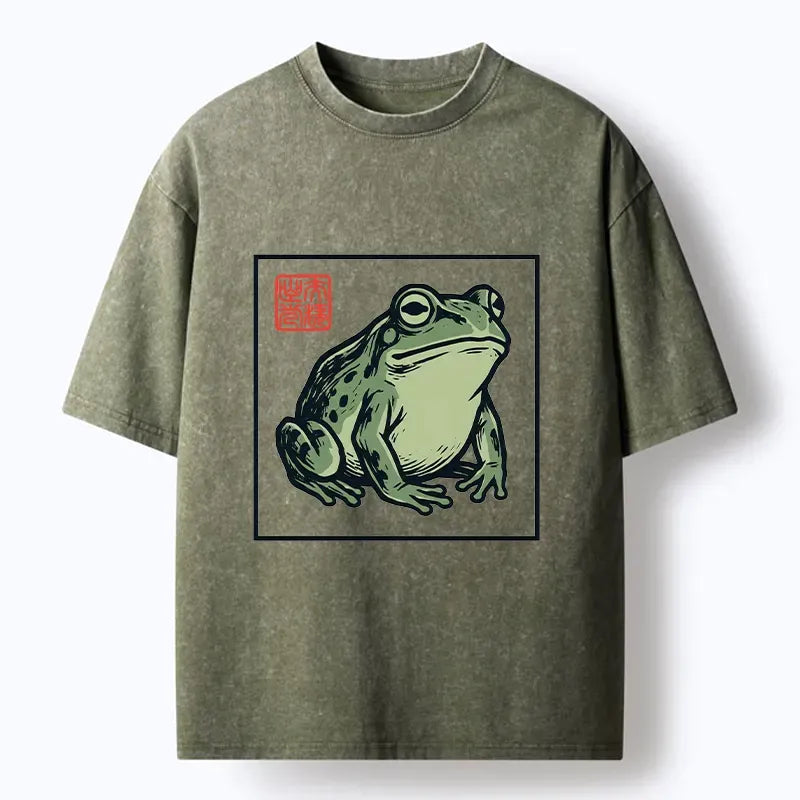 Best Seller Japanese Frog T-Shirt for Summer