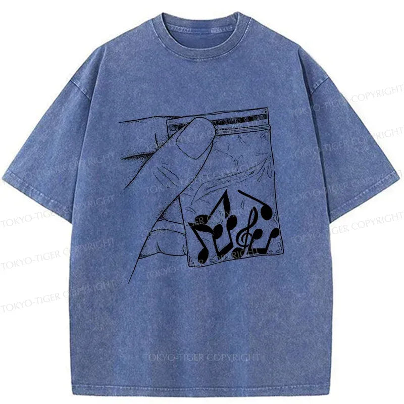 Japanese vintage washed t-shirt for streetwear